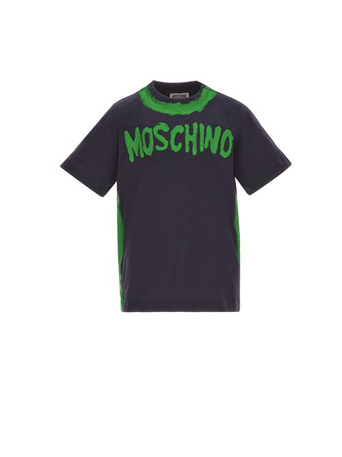 T-shirt, girocollo, maxi. MOSCHINO | HXM02L LAA0240016